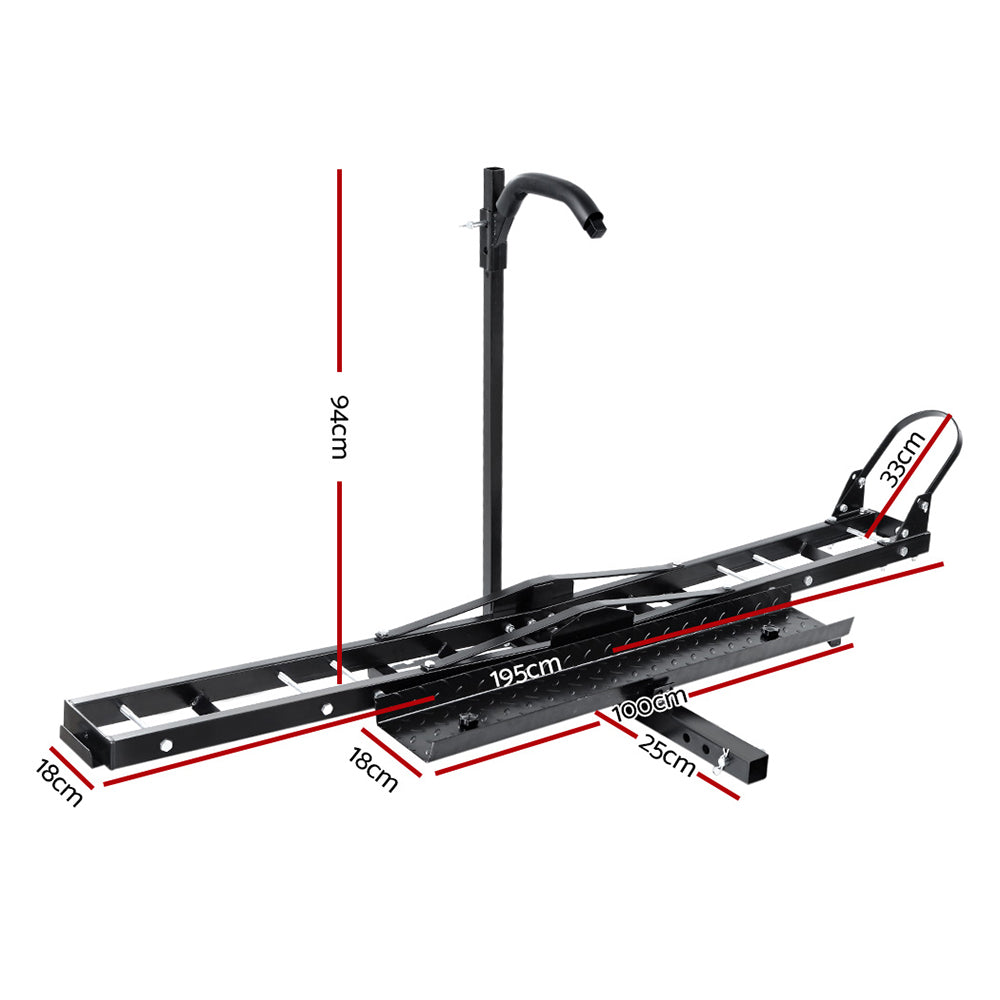 Giantz Motorcycle Motorbike Carrier Rack Ramp