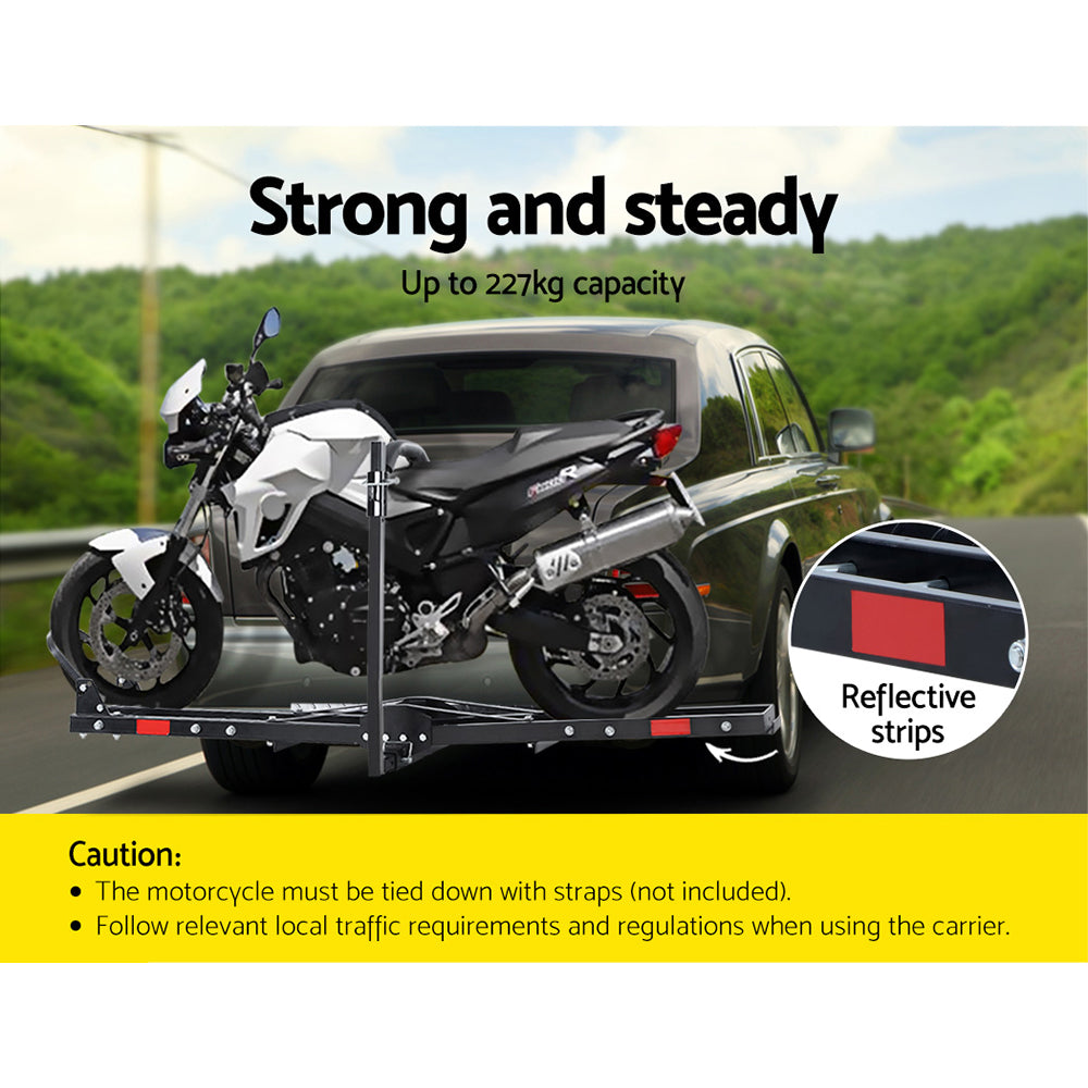 Giantz Motorcycle Motorbike Carrier Rack Ramp