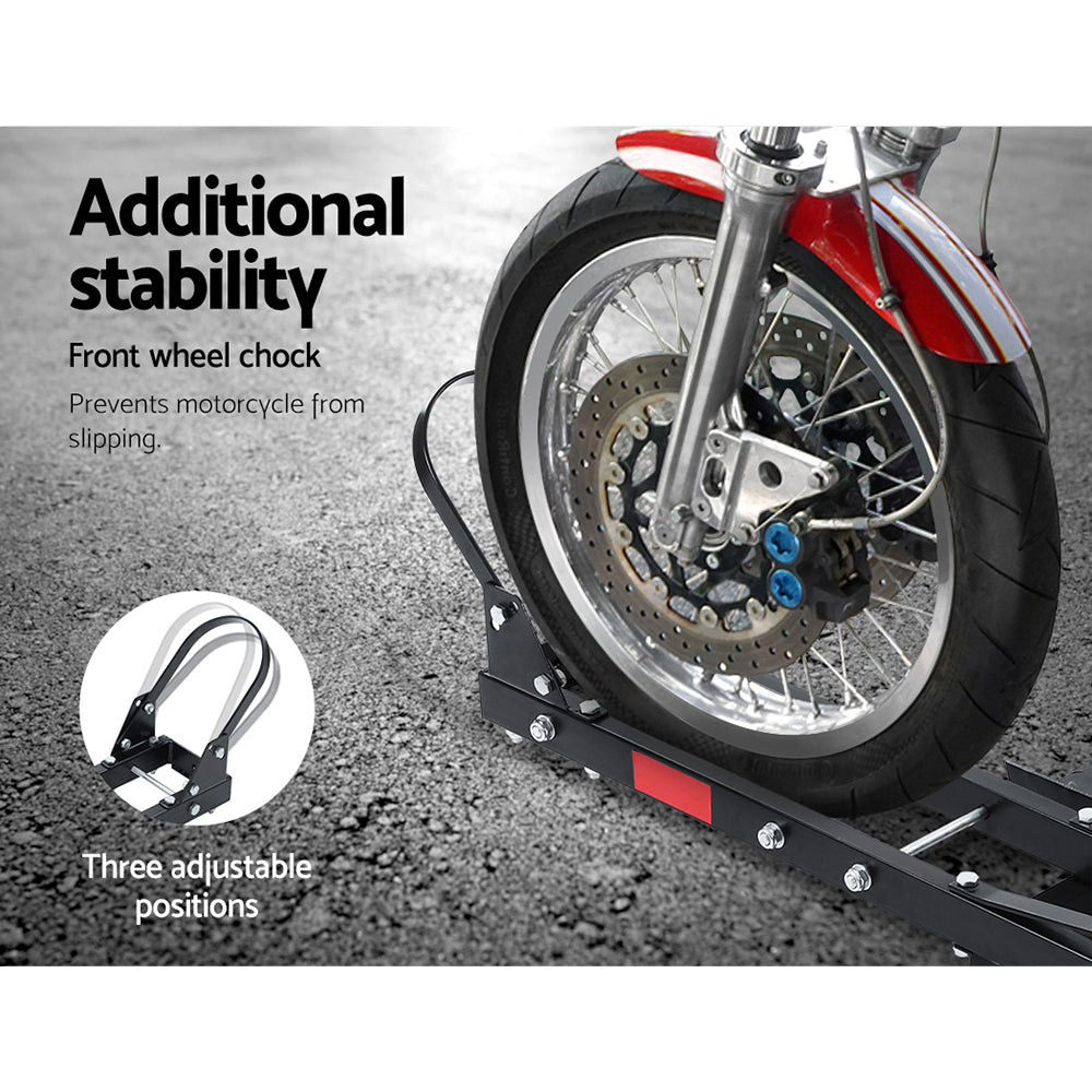 Giantz Motorcycle Motorbike Carrier Rack Ramp