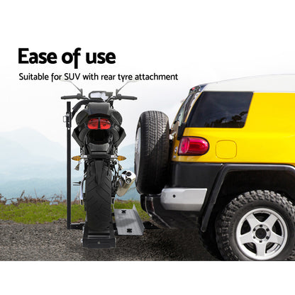 Giantz Motorcycle Motorbike Carrier Rack Ramp